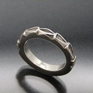 Jennifer Curtis ナバホ族 リング スタンプワーク ジェニファーカーティス メンズ レディース 9号 28011994