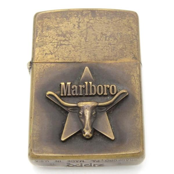 ZIPPO ジッポー Marlboro ロングホーン 1994年製 マルボロ マールボロ 懸賞当選品...