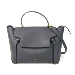 美品 CELINE セリーヌ ベルトバッグ ミニ 176103ZVA.38NO 2way ハンドバッグ レザー レディース ブラック 黒   30012513｜classic