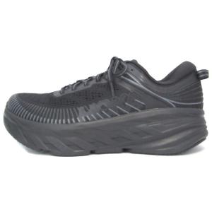 未使用 HOKA ONE ONE ホカオネオネ BONDI 7 WIDE 1110530 ボンダイ ワイド 20AW ランニング ブラック 黒 27.5cm 箱付スニーカー 中古 35000504｜classic