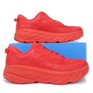 HOKA ONE ONE ホカオネオネ 26cm M BONDI 7 1110518 HRRB ボンダイ7 ランニングシューズ ロードシューズ レッド  35002614｜classic