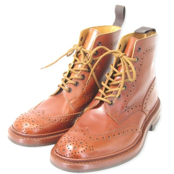 未使用 Tricker&apos;s トリッカーズ UK6.5 カントリーブーツ M2508 MALTON モ...