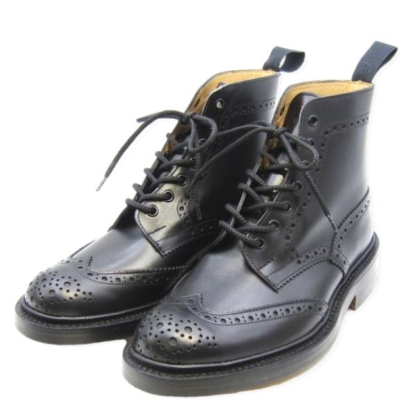 未使用 Tricker&apos;s トリッカーズ UK7 カントリーブーツ 5634 STOW ボックスカー...