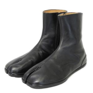 美品 MAISON MARGIELA メゾンマルジェラ 39 タビブーツ S57WU0134 PR516 TABI BOOTS 足袋 カーフスキン ユニセックス 黒  35003164｜classic