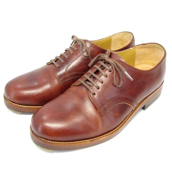 DALEE'S&amp;Co ダリーズ US6 24cm オフィサーシューズ STACKMAN キップレザー...