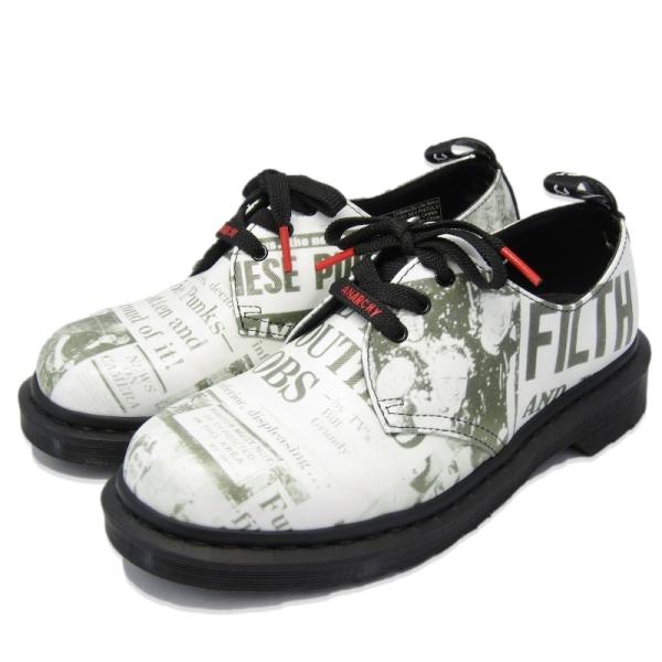 美品 Dr.Martens ドクターマーチン UK6 3ホールシューズ 1461 SEX PISTO...