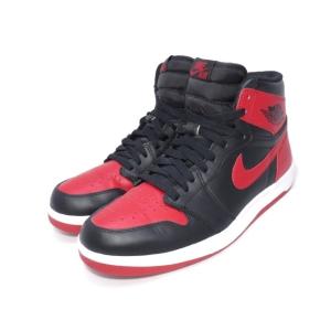 良品 NIKE ナイキ AIR JORDAN 1 HIGH THE RETURN BRED 7688...