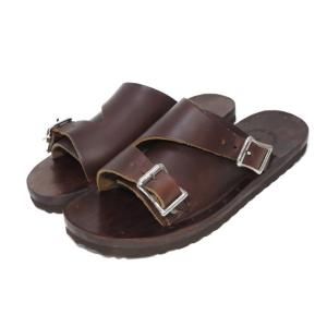 未使用 SEDONA SANDAL セドナサンダル レザー オーク ビルケンソール OAK クロムエクエル ブラウン 茶 US9 27cm  箱付サンダル 中古【中古】40006178｜classic