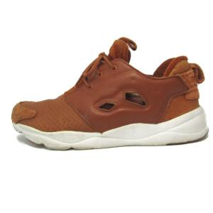 Reebok リーボック FURYLITE LUX V69723 レザー フューリーライト ランニングシューズ ブラウン スエード 25.5cm スニーカー  中古 45000579｜classic