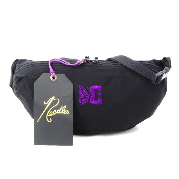 美品 Needles × DC SHOES ニードルズ ヒップバッグ MR607 Hip Bag P...