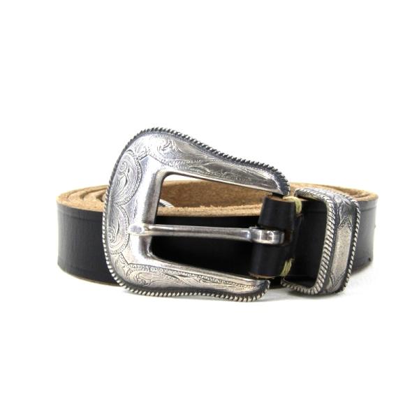 美品 Vintage Works ヴィンテージワークス ウエスタンベルト DH5744 23mm ナ...