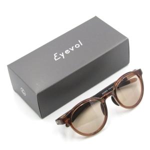 未使用 Eyevol アイヴォル サングラス IOOSS III PKA-DG-MBR イオス3 ボストン 日本製 ピンクアンバー/ダーググレー  50017765｜classic