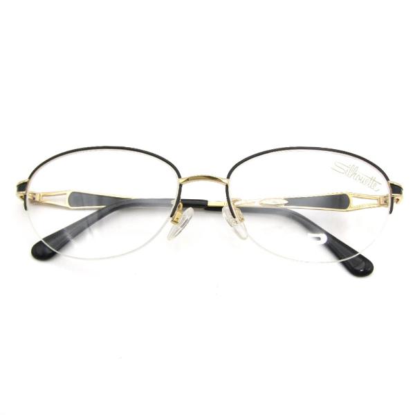 未使用 Silhouette シルエット メガネフレーム M6780/2 日本製 ボストン ハーフリ...