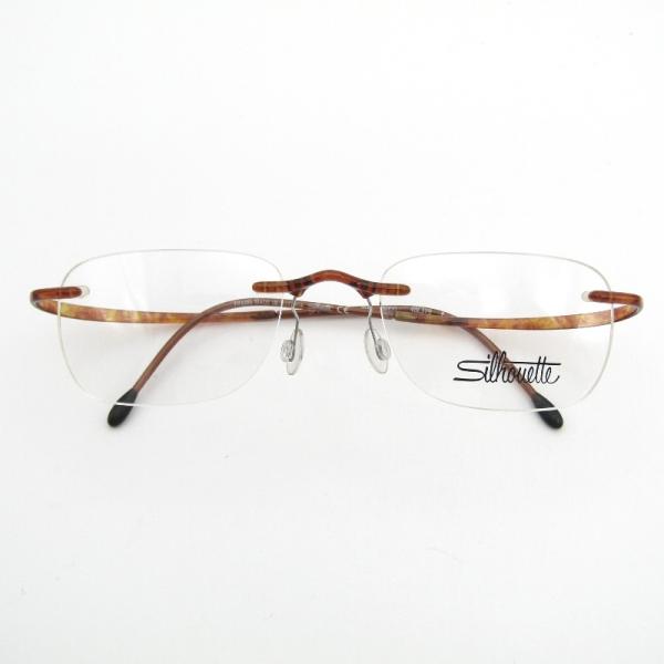 未使用 Silhouette シルエット メガネフレーム M2813/01 オーストラリア製 リムレ...