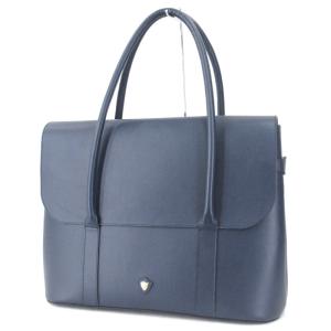 CHAMBORD SELLIER シャンボールセリエ トートバッグ BERN フラップ Leather Flap Tote Bag バーン ネイビー 紺  バッグ 鞄  中古 65001556｜classic