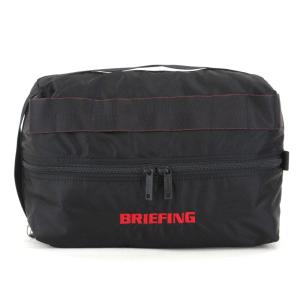 未使用 BRIEFING ブリーフィング シューズケース BRG223G57 GOLF SHOES CASE ECO TWILL ゴルフ バッグ ポーチ ブラック 黒   65003942｜classic