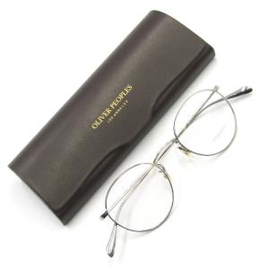 未使用 OLIVER PEOPLES L.A. オリバーピープルズ メガネフレーム OV1186 Coleridge コールリッジ イタリア製 5036 Silver  65005954｜classic