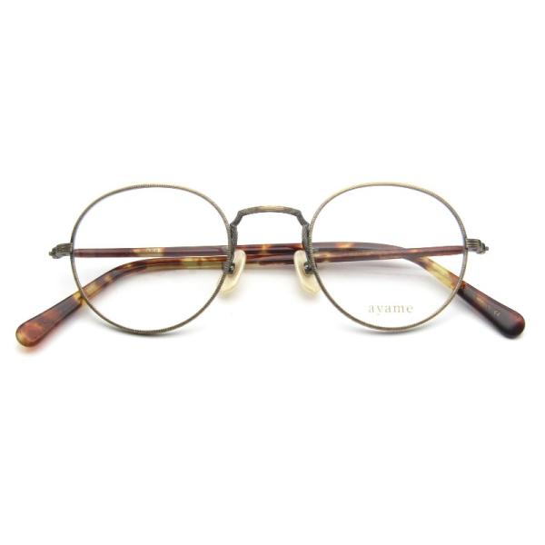 未使用 ayame アヤメ メガネフレーム OLDSTAR 日本製 オクタ オクタゴン 八角形 AG...
