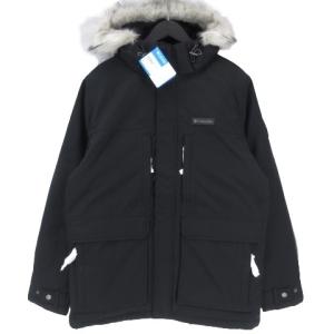 未使用 Columbia コロンビア マーキアムピークジャケット ダウンジャケット WE1250 MARQUAM PEAK JACKET ブラック 黒 L メンズ  中古 70007421