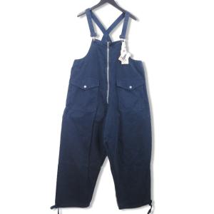 未使用 Nigel Cabourn × LYBRO ナイジェルケーボン ライブロ 19SS DECK WADER オーバーオール  ネイビー 紺 52 タグ付き メンズ  中古 70008475｜classic