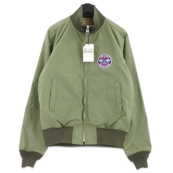 未使用 IRON HEART アイアンハート リバーシブルタンカースジャケット IHJ-130 ブル...