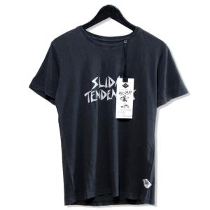 未使用 TCSS ティーシーエスエス SLINDAL TENDENCIES TEE SWR1702 半袖Tシャツ ダメージ加工 ブラック 黒 S タグ付き メンズ  中古 71002574