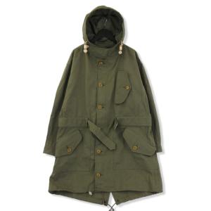 良品 Nigel Cabourn ナイジェルケーボン コールドウェザーパーカ COLD WEATHER PARKA ミリタリーコート オリーブ 50  71005843｜classic