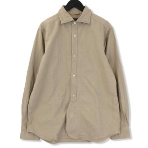 Nigel Cabourn ナイジェルケーボン ブリティッシュオフィサーズシャツ 8045-00-10000 BRITISH OFFICERS SHIRT カーキ 52  71006000｜classic