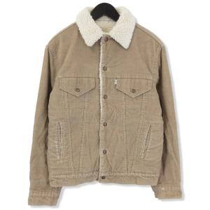 Levis リーバイス コーデュロイ ボアジャケット 70608-1523 ビンテージ USA製 古着 ベージュ 36  71008711｜classic