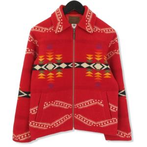 PENDLETON ペンドルトン ウールジャケット ネイティブ柄 総柄 ブランケット USA製  レッド XS  71009006｜classic