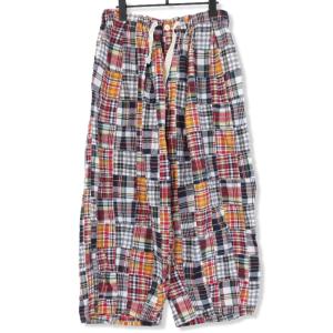 is-ness イズネス パッチワーク バルーンイージーパンツ 28PT01T01 PATCHWORK BALLOON EZ PANTS ユニセックス マルチ ONE  71009027｜classic