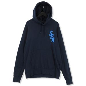 WIND AND SEA ウィンダンシー プルオーバーパーカー YOU AND SEA WDS-Y&S-01 Y&S WDS Custom Hoodie カスタマイズ ネイビー L  71009393｜classic