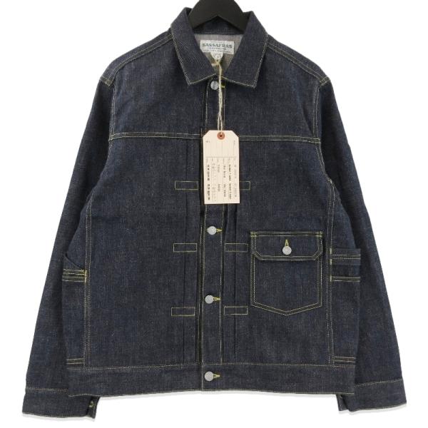 未使用 SASSAFRAS ササフラス Gardener R Jacket SF-252270 デニ...