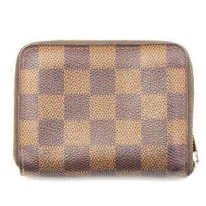 Louis Vuitton ルイヴィトン ジッピー コインパース N63070 ダミエ エベヌ 14...