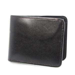 GANZO ガンゾ 二つ折り財布 57828 THIN BRIDLE 小銭入れ付 シン  