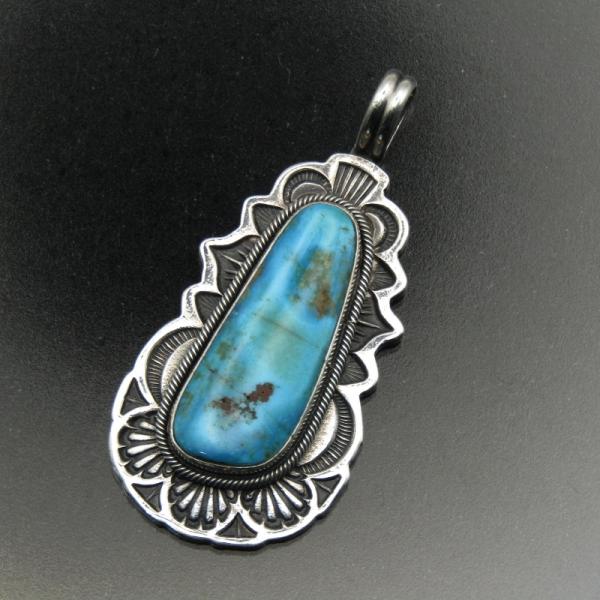 Gary Reeves ナバホ族 ペンダント ターコイズ ゲーリーリーブス ゲイリーリーブス トップ...