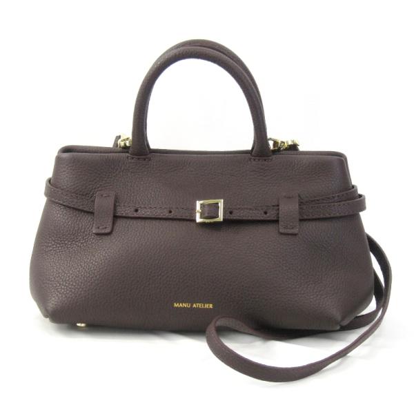 美品 MANU ATELIER マニュアトリエ ハンドバッグ 2WAY LE CAMBON 25 ミ...