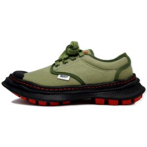 未使用 Nigel Cabourn×Maison MIHARA YASUHIRO ナイジェルケーボン メゾン ミハラ ヤスヒロ   OLIVE 42 箱付シューズ  中古 98000288｜classic