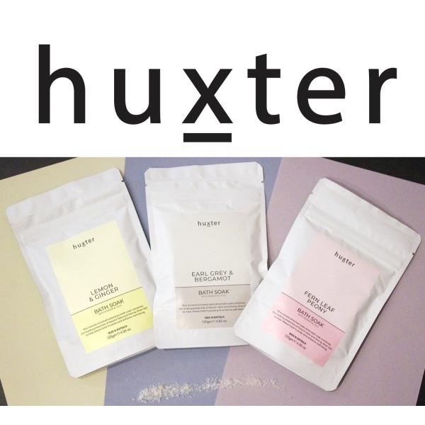 huxter ハクスター レモン＆ジンジャーバスソーク120g バスソルト 入浴剤 プチギフト プレ...