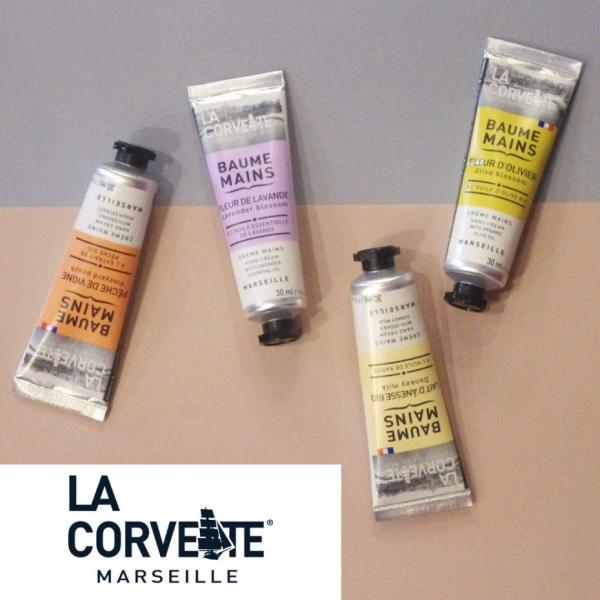 LA CORVETTE ラ・コルベット ヴィンヤードピーチハンドクリーム30ml 携帯 プチギフト ...