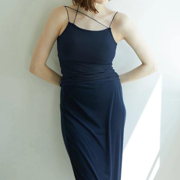 Brown&amp;Street カップ付きジグザグキャミソール レディース ブラトップ トップス カットソ...