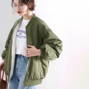 レディース 大きいサイズ トップス アウター ブルゾン オーバーサイズ ゆったり リバーシブル 2WAY サテン ボア フロントジップ ユニセックス 男女兼