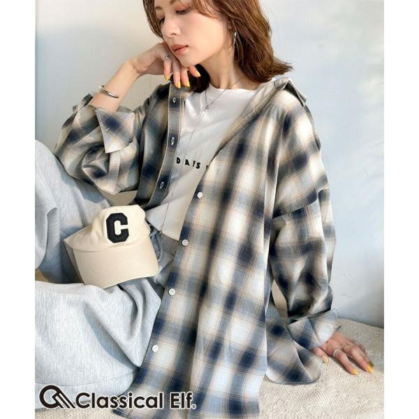 【 クラシカルエルフ classical elf 】トップス シャツ レディース 綿100％ チェッ...