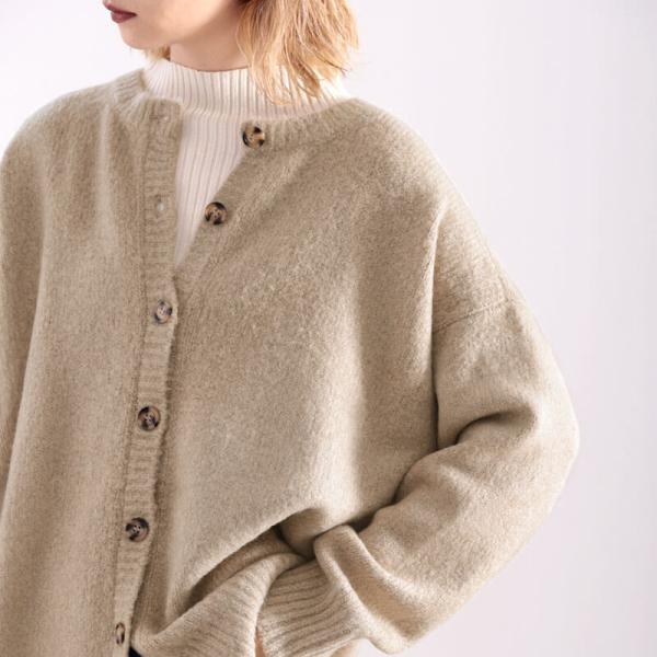 レディース メンズ トップス ニット カーディガン プルオーバー アウター 大きいサイズ 前後2wa...