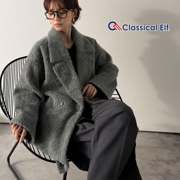 【 クラシカルエルフ classical elf 】 ピーコート レディース 大きいサイズ アウター...