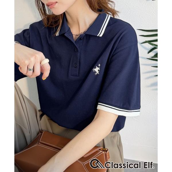 【 クラシカルエルフ classical elf 】ポロシャツ レディース 半袖 トップス スポーテ...