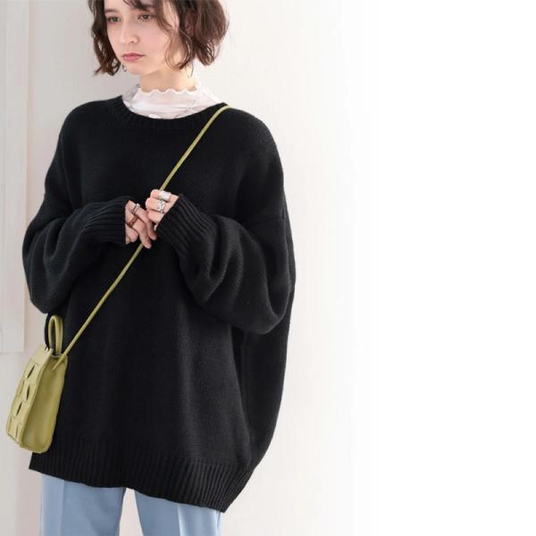 レディース トップス ニット 長袖 大きいサイズ カーディガン 2WAY ビッグシルエット 秋 冬 ...