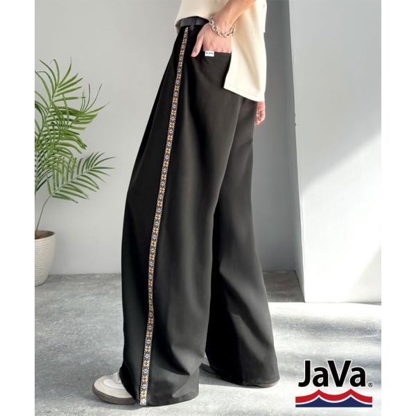 《 java ジャバコラボ 》ボトムス パンツ メンズ ツータックスラックス 立体感 上品 カジュア...