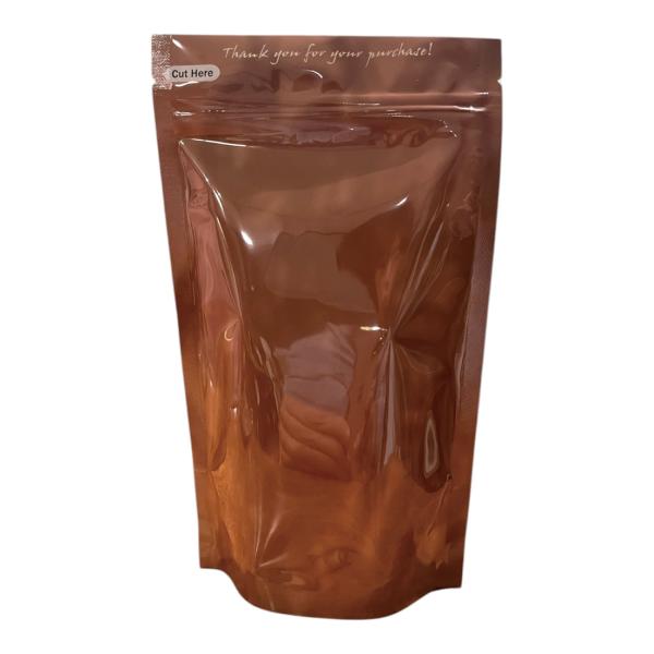 チャック付きアルミ蒸着 スタンドパック Chocolate 80150 バルブなし（30袋セット）