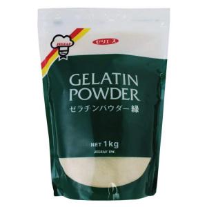 JELEAF ジェリフ 業務用 ゼラチンパウダー 緑 1kg 粉ゼラチン 業務用ゼラチン ふやかすタイプ｜CLASSICAL COFFEE ROASTER